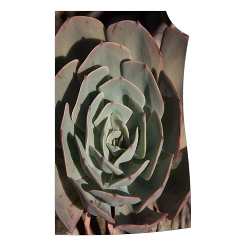 Succulent Green Pink Rosettes Women s Button Up Vest from ArtsNow.com Front Left