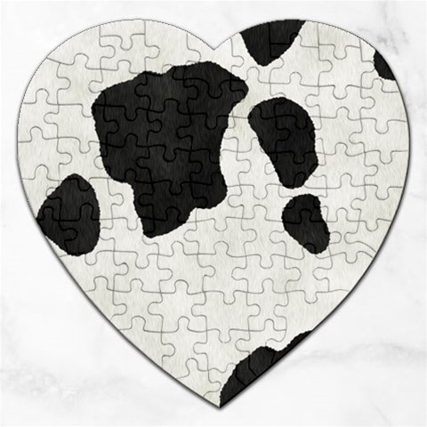 an_texture001 Jigsaw Puzzle (Heart) from ArtsNow.com Front