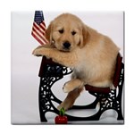 Labrador Puppy 1 Tile Coaster