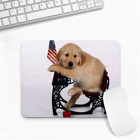 Labrador Puppy 1 Small Mousepad from ArtsNow.com Front