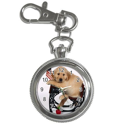 Labrador Puppy 1 Key Chain Watch from ArtsNow.com Front