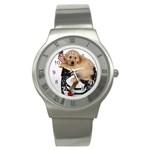 Labrador Puppy 1 Stainless Steel Watch