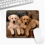 Labrador  Puppy 2 Large Mousepad