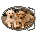 Labrador  Puppy 2 Belt Buckle
