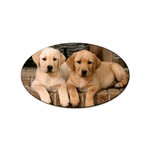 Labrador  Puppy 2 Sticker (Oval)