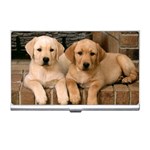 Labrador  Puppy 2 Business Card Holder