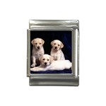 Labrador-Puppy 3 Italian Charm (13mm)