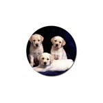 Labrador-Puppy 3 Golf Ball Marker (4 pack)