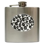 an_texture02 Hip Flask (6 oz)