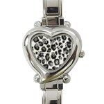 an_texture02 Heart Italian Charm Watch