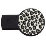 an_texture02 USB Flash Drive Round (4 GB)