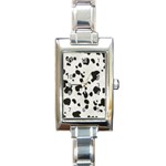 an_texture06 Rectangular Italian Charm Watch