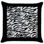 an_texture08 Throw Pillow Case (Black)