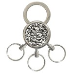 an_texture08 3-Ring Key Chain