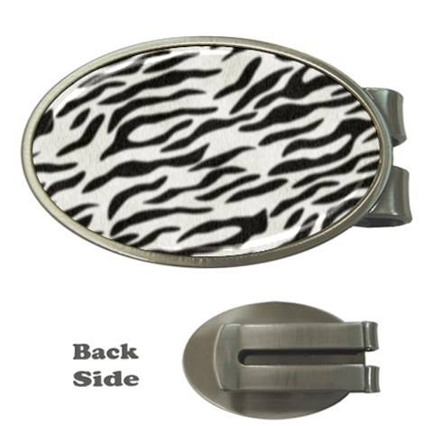 an_texture08 Money Clip (Oval) from ArtsNow.com Front