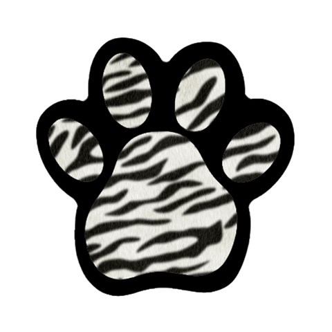 an_texture08 Magnet (Paw Print) from ArtsNow.com Front