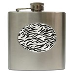 an_texture08 Hip Flask (6 oz)