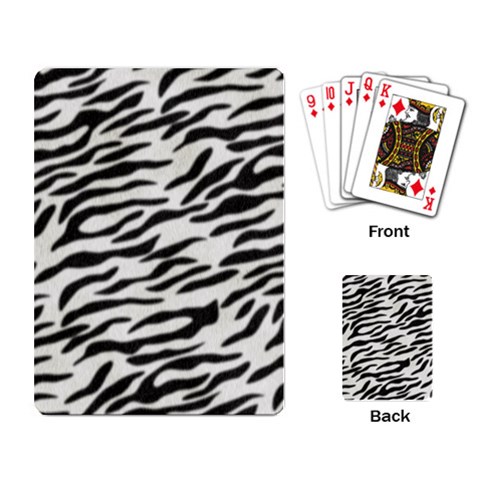 an_texture08 Playing Cards Single Design from ArtsNow.com Back