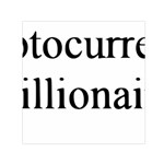 cryptocurrency millionaire Small Satin Scarf (Square)
