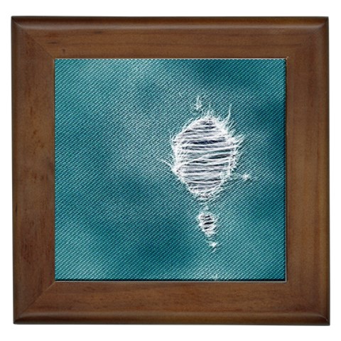 fa_texture08 Framed Tile from ArtsNow.com Front