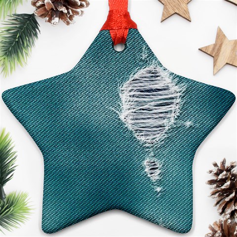 fa_texture08 Ornament (Star) from ArtsNow.com Front
