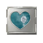 fa_texture08 Mega Link Heart Italian Charm (18mm)