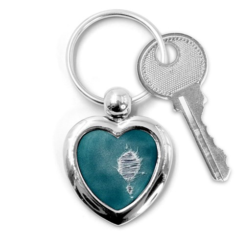 fa_texture08 Key Chain (Heart) from ArtsNow.com Front