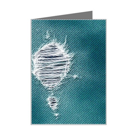 fa_texture08 Mini Greeting Card from ArtsNow.com Left