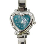 fa_texture08 Heart Italian Charm Watch