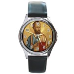 St. Paul Round Metal Watch