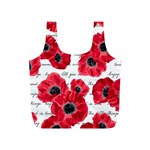 love poppies Full Print Recycle Bag (S)