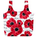 love poppies Full Print Recycle Bag (XL)
