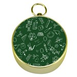 back to school doodles Gold Compass