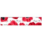 love poppies Small Flano Scarf