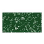 back to school doodles Satin Wrap