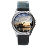 RIALTOBEACHNEARFORKS Round Metal Watch