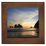 RIALTOBEACHNEARFORKS Framed Tile