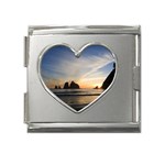 RIALTOBEACHNEARFORKS Mega Link Heart Italian Charm (18mm)