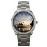 RIALTOBEACHNEARFORKS Sport Metal Watch