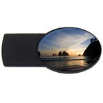 RIALTOBEACHNEARFORKS USB Flash Drive Oval (4 GB)