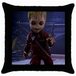 B2 Throw Pillow Case (Black)