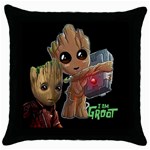 B2 Throw Pillow Case (Black) Clone