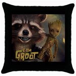 B2 Throw Pillow Case (Black) Clone