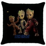 B2 Throw Pillow Case (Black) Clone