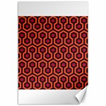 halloween hotel carpet Canvas 12  x 18 