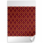 halloween hotel carpet Canvas 24  x 36 