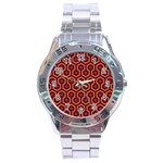 halloween hotel carpet Stainless Steel Analogue Watch