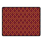 halloween hotel carpet Double Sided Fleece Blanket (Small)