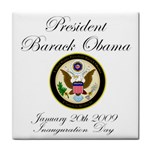 President Obama Inauguration Day Tile Coaster