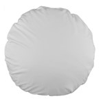 Fight The Power Occupy Wall Street Peace Fist Groovy Peace Symbol Sign Cnd Logo Retro 2 Opaque 1979p Large 18  Premium Round Cushion 